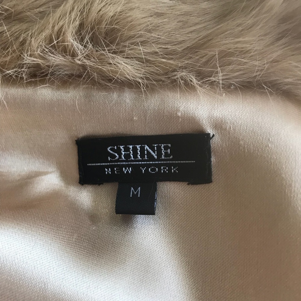Short Rabbit Hair Jacket - Picture 4 of 5